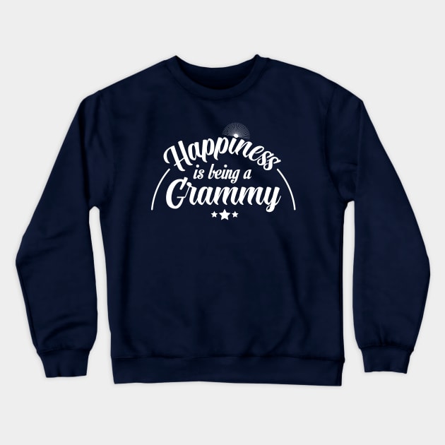 Happiness is Being a Grammy Crewneck Sweatshirt by HarlinDesign